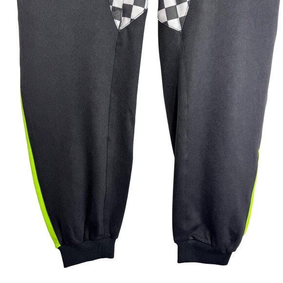 Festy Besty Moto Collection 001 Black and Neon Car Racing Jogger Women's Size S - Picture 7 of 12